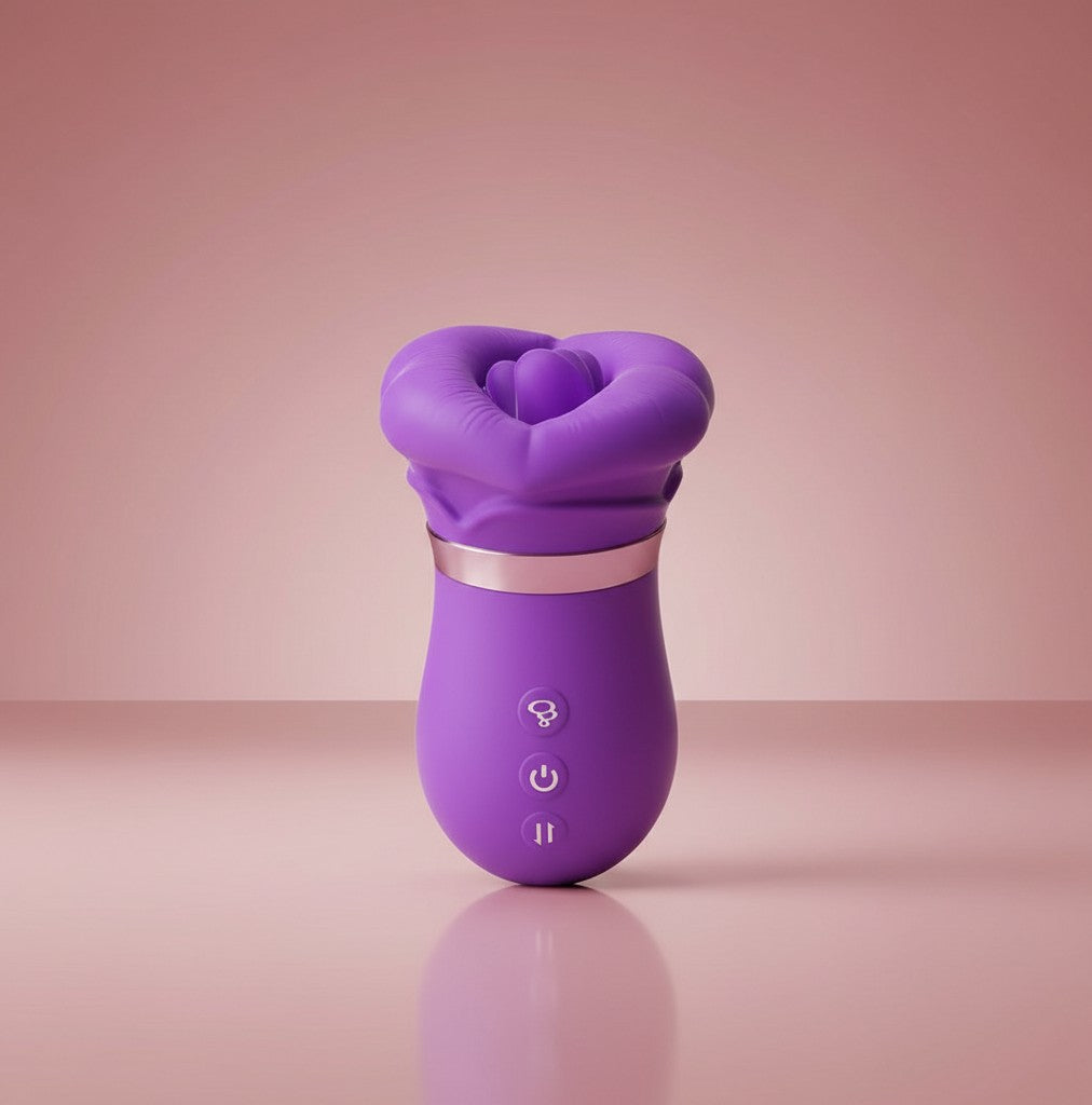Stimulateur clitoridien à aspiration & langue vibrante – Élégance