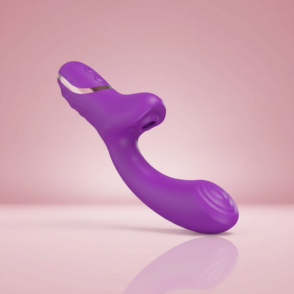 Stimulateur Clitoridien à Succion Aura™ – 20 Modes de Plaisir