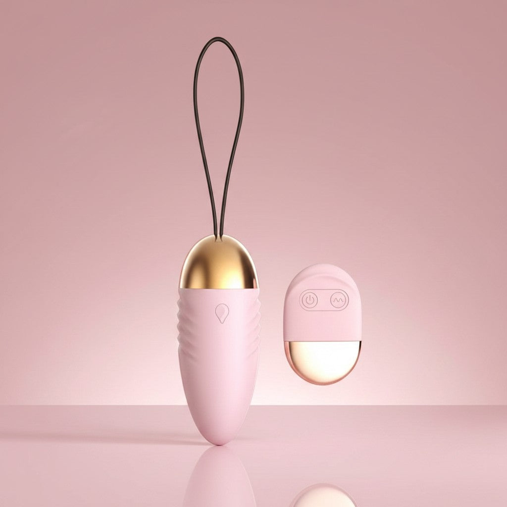 Œuf Vibrant Télécommandé Élégance – 10 Modes