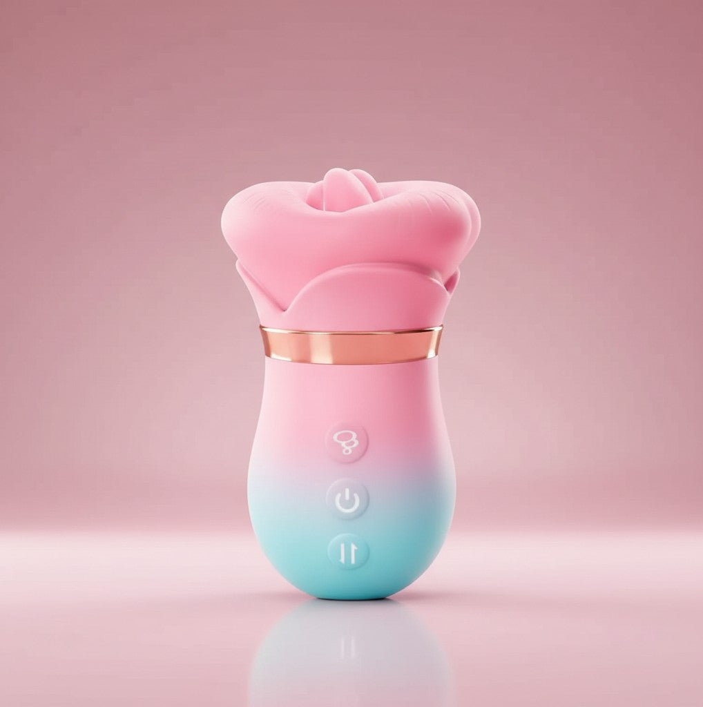 Stimulateur clitoridien à aspiration & langue vibrante – Élégance