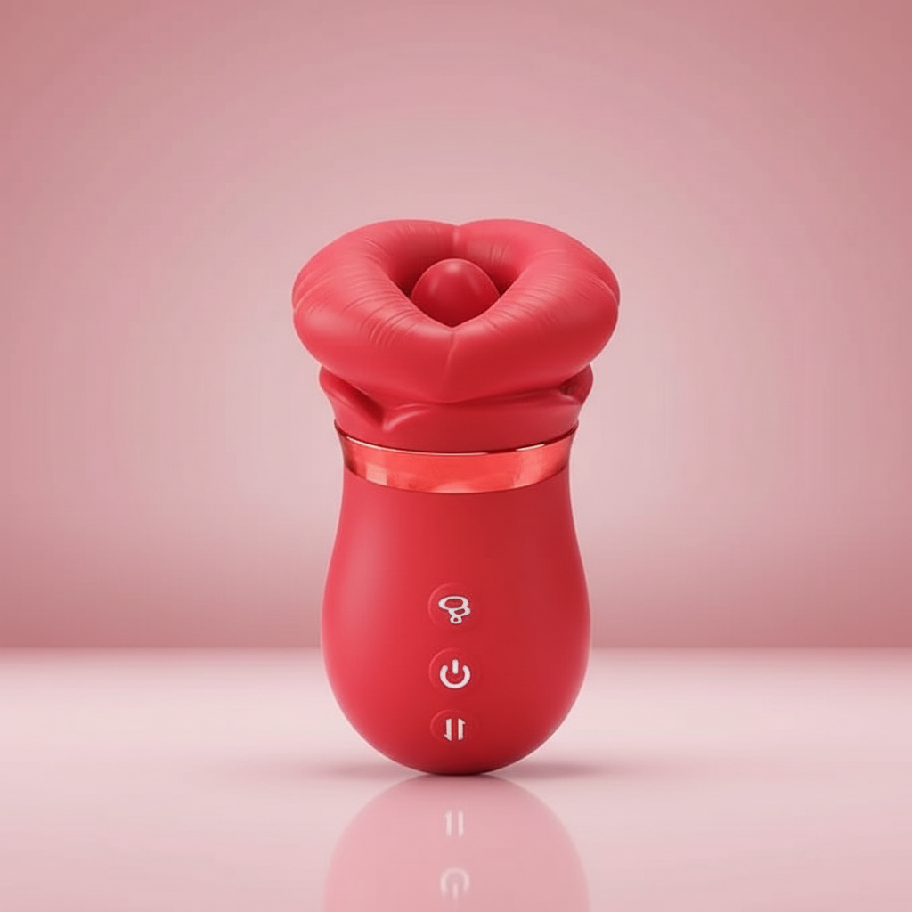 Stimulateur clitoridien à aspiration & langue vibrante – Élégance