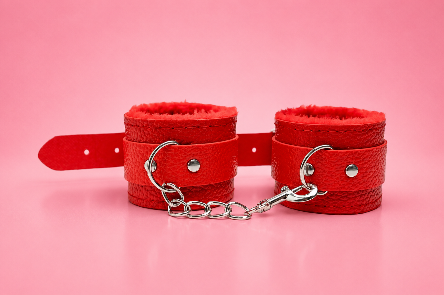 Menottes BDSM Douces en Similicuir