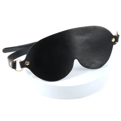 Kit BDSM Premium Cuir 7 Pièces – Menottes, Collier, Bâillon, Masque & Cravache