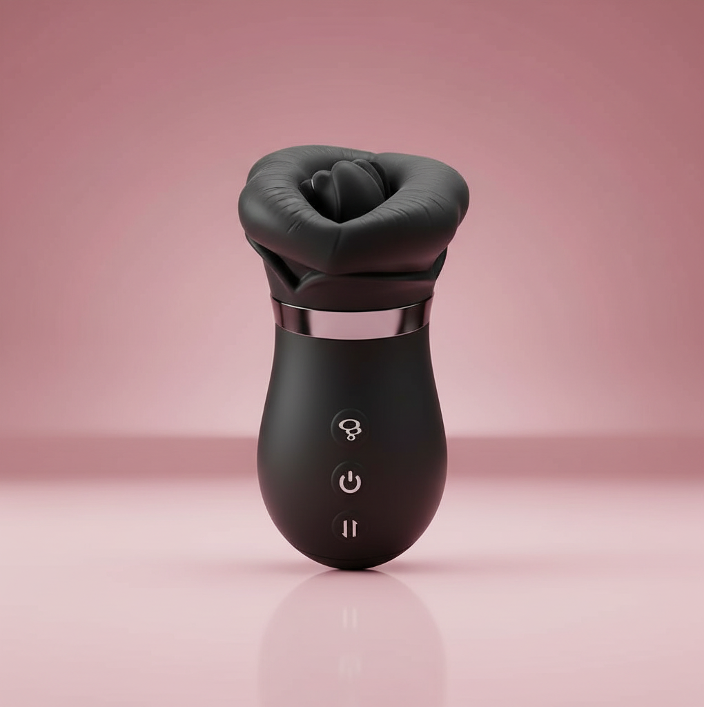 Stimulateur clitoridien à aspiration & langue vibrante – Élégance