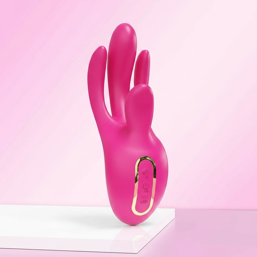 Vibromasseur Finger Touch™ – 3-en-1 Point G & Stimulation Externe