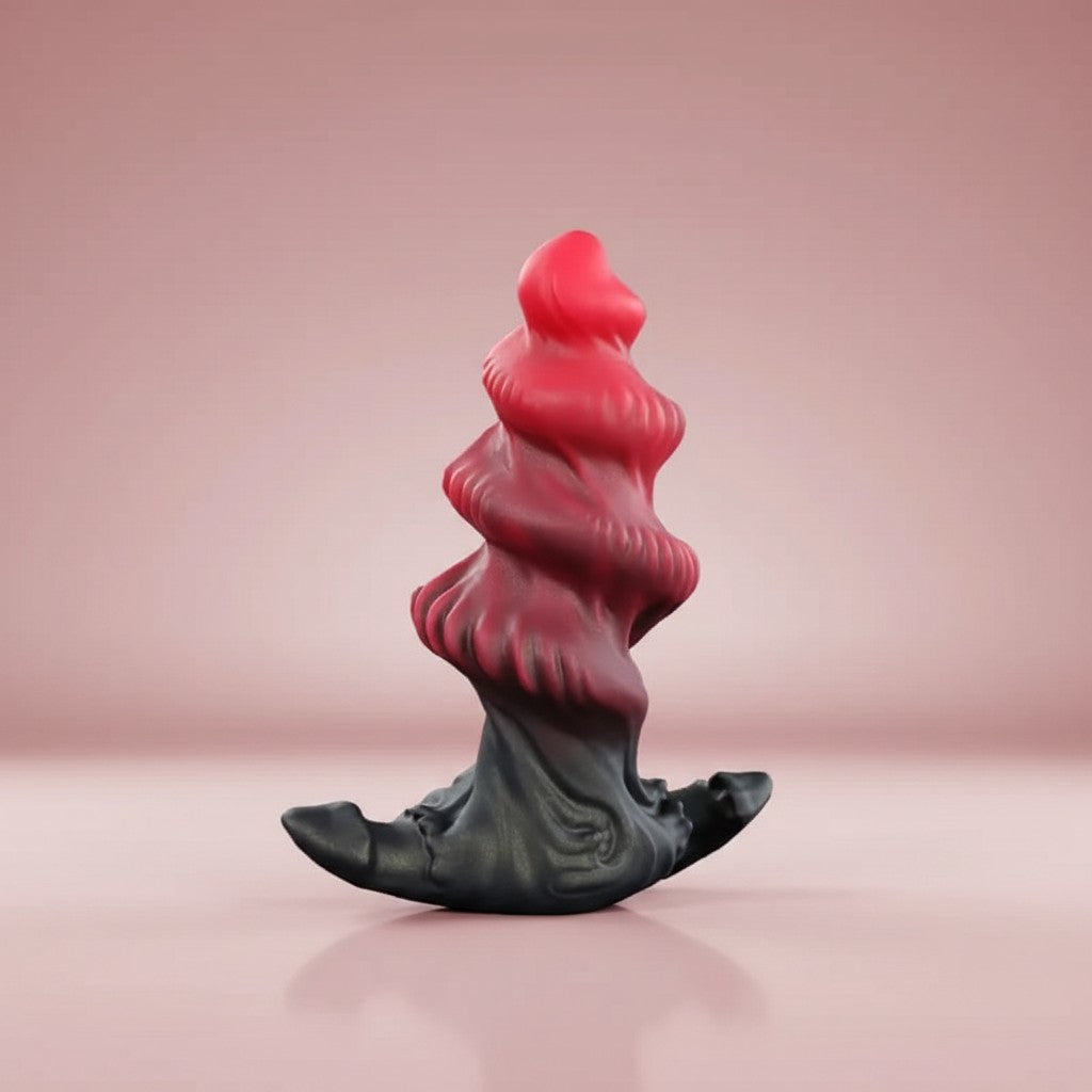 Stimulateur anal spiralé en silicone – Collection Signature